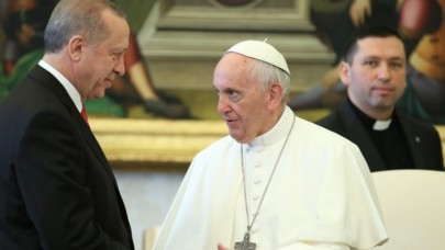 Flaş gelişme! Cumhurbaşkanı Erdoğan,  Papa Fransuva görüştü: Açık açık söyledi
