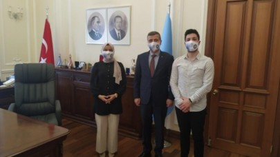 Gazi Üniversitesi öğrencilerinden örnek davranış