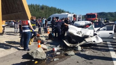 Kahramanmaraş'ta korkunç kaza: Ramazan Özdemir,  Hasan Özdemir,  Fatma Özdemir ve Tugay Özdemir öldü