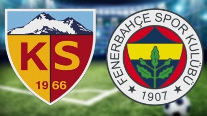 Kayserispor - Fenerbahçe: İlk onbirler belli oldu