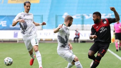 Konyaspor-Karagümrük: Yarım düzine gol!