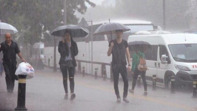 Meteoroloji’den sağanak uyarısı! Sıcaklıklar düşecek