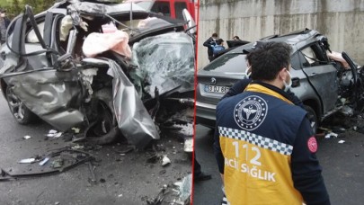 Rize'de feci kaza: Muhammet Ali Kulaksız öldü,  Yavuz Pınar yaralandı