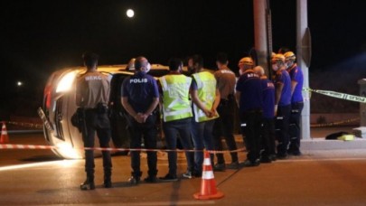 İhbar üzerine olay yerine giden AFAD ekibi,  kazada ölen kişiyi görünce kahroldu