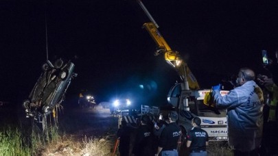 Ankara'da otomobil dereye devrildi: Hasan Kılıç,  Mehmet Çetinkaya ve Yücel Akçan öldü