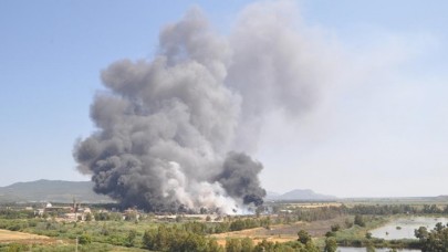 Çevre ve Şehircilik Bakanlığınca Dalaman'daki yangının başladığı kağıt fabrikası kapatıldı