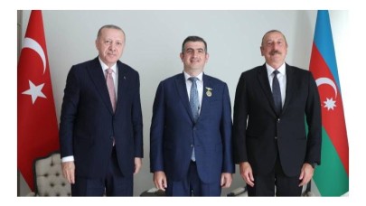 İlham Aliyev'den Haluk Bayraktar'a 'Karabağ Nişanı'