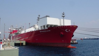 Ertuğrul Gazi'ye ilk doğal gaz nakli başladı