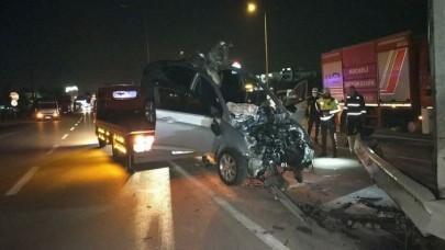 Gebze'de kaza: Fatih Duman öldü