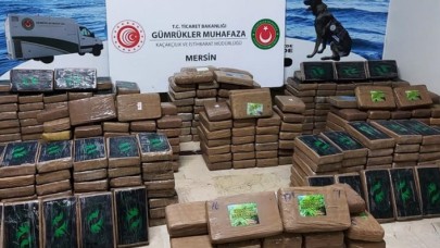 Mersin Limanı'nda 463 kilogram kokain ele geçirildi