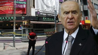 MHP Lideri Bahçeli'den HDP binasına düzenlenen saldırıya sert tepki!