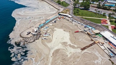 Müsilajın tamamen temizlenmesi için acil müdahale çalışması başlıyor