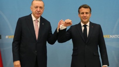 NATO Liderler Zirvesi'nde Erdoğan'la bir araya gelen Macron'dan ilk açıklama