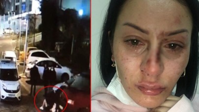 Sokak ortasında polisin genç kadına darp görüntülerine Emniyet'ten açıklama