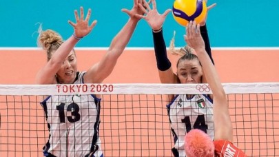 A Milli Kadın Voleybol Takımımız İtalya'ya kaybetti