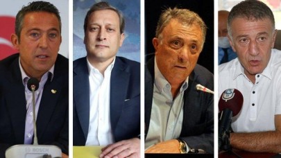 Ahmet Nur Çebi,  Burak Elmas,  Ali Koç ve Ahmet Ağaoğlu buluştu: Dört başkandan TFF'ye tarihi rest!
