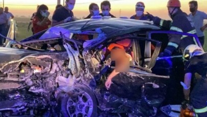 Aksaray'da düğün konvoyunda kaza: Ali İhsan Çomuk ve Gönül Bildirici öldü