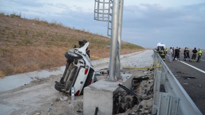 Aksaray'da kaza: Mehmet Dilek ve Umut Acar öldü