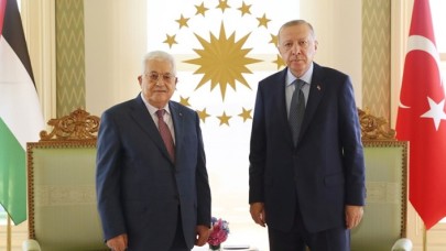 Cumhurbaşkanı Erdoğan ile Filistin Devlet Başkanı Abbas arasında kritik görüşme