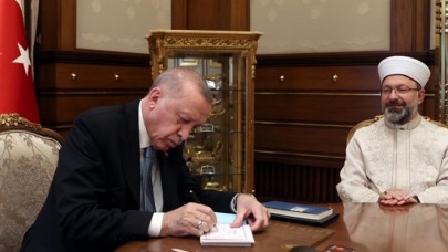 Cumhurbaşkanı Erdoğan,  kurban bağışında bulundu