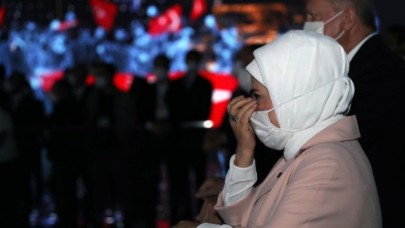 Emine Erdoğan'ı ağlatan olay: Gözyaşlarını tutamadı