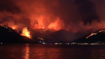 Marmaris yanıyor,  İçmeler,  Osmaniye,  Orhaniye,  Hisarönü,  Turunç'a ulaştı: 25 yaşındaki Şahin Akdemir hayatını kaybetti