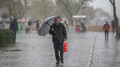Meteoroloji'den 9 il için kuvvetli yağış uyarısı