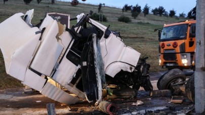 TEM'de korkunç kaza: Bülent Çaylak öldü