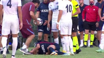 Trabzonspor-Kasımpaşa: Gergin maçta Abdülkadir Ömür şoku!