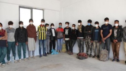 Van'da 73 Afganistanlı kaçak göçmen yakalandı