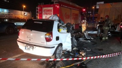 Zeytinburnu'nda feci kaza: Abdulsamet Küçük öldü,  Eray Umut Aslan yaralandı
