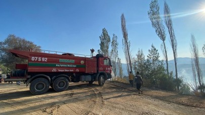 Antalya'nın Kaş ilçesinde orman yangını çıktı