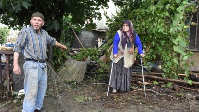 Bartın'da sel mağduru Adem Şenol: 75 yaşındayım bu yaşıma kadar böyle bir şey görmedim