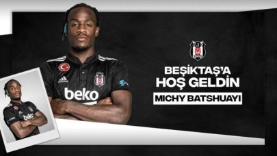 Beşiktaş,  Michy Batshuayi’yi resmen açıkladı: Bakın bir yılda kaç milyon euro alacak?