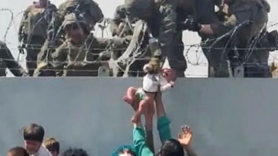 Duvarın üstünden ABD askerine verilen bebeğe ne oldu?