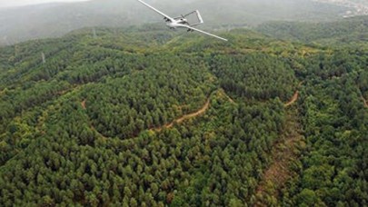 İHA'lar yangınla mücadele için de 7/24 devrede