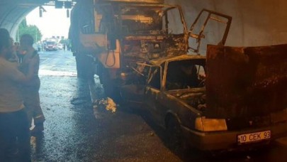 İzmir-Aydın Otoyolu'nda feci kaza: 4 ölü,  2 yaralı