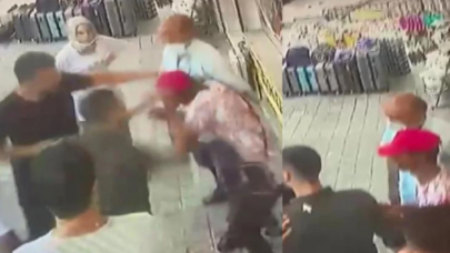 Kadınların fotoğrafını çeken yabancı uyruklu kişiye meydan dayağı