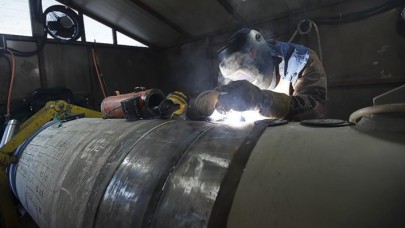 Karadeniz'de kullanılacak doğal gaz borularının üretimine başlandı