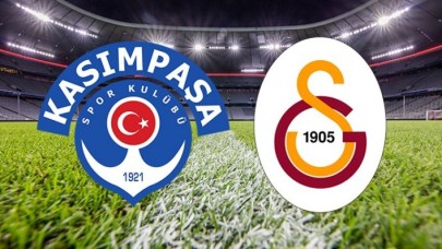 Kasımpaşa - Galatasaray: İlk onbirler belli oldu