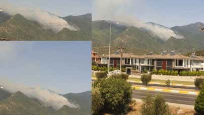 Kazdağları'nda orman yangını! Edremit'teki yangına havadan ve karadan müdahale sürüyor