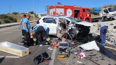 Malkara'da korkunç kaza: Elif Tuğçe Sevinç,  Songül Sevinç ve Zehra Meltem Sevinç öldü