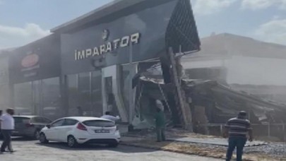 Masko Sanayi Sitesi'nde bina çöktü! Sağlık ve itfaiye ekipleri bölgede