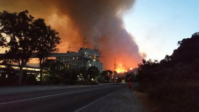 Milas'taki termik santral yangınında flaş gelişme