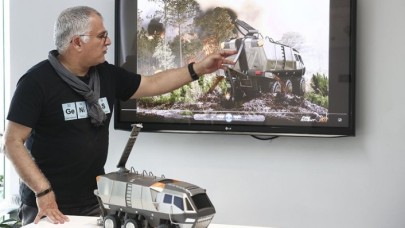 Orman yangınlarıyla 'kumlama yöntemi'yle mücadele edecek yerli araç üretime hazır