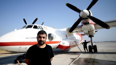 Oxford mezunu özel jet pilotu orman yangınına müdahale çalışmalarına gönüllü katıldı