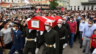Şehit Piyade Uzman Çavuş Bali Adıyaman'da son yolculuğuna uğurlandı
