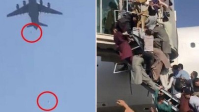 Uçaktan düşen Afganlarla ilgili tüyler ürperten rapor! İniş takımında ceset parçaları bulundu