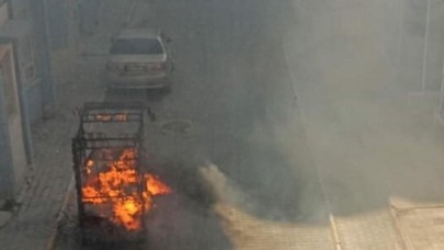 17 yaşındaki Batuhan Barlak'ı Suriyeli öldürmüştü: Torbalı'da Suriyelilere ait ev ve araçlar yakıldı