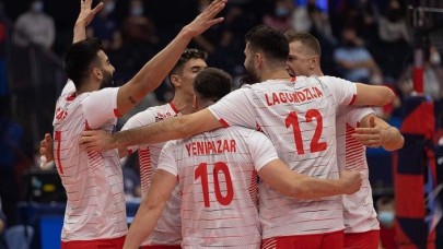 A Milli Erkek Voleybol Takımı'nı İspanya da durduramadı!